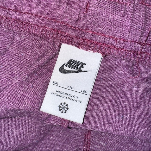 Nike Heathered Purple 3/4 leg Sweatpants Women’s Size 2X-Large - Picture 3 of 3